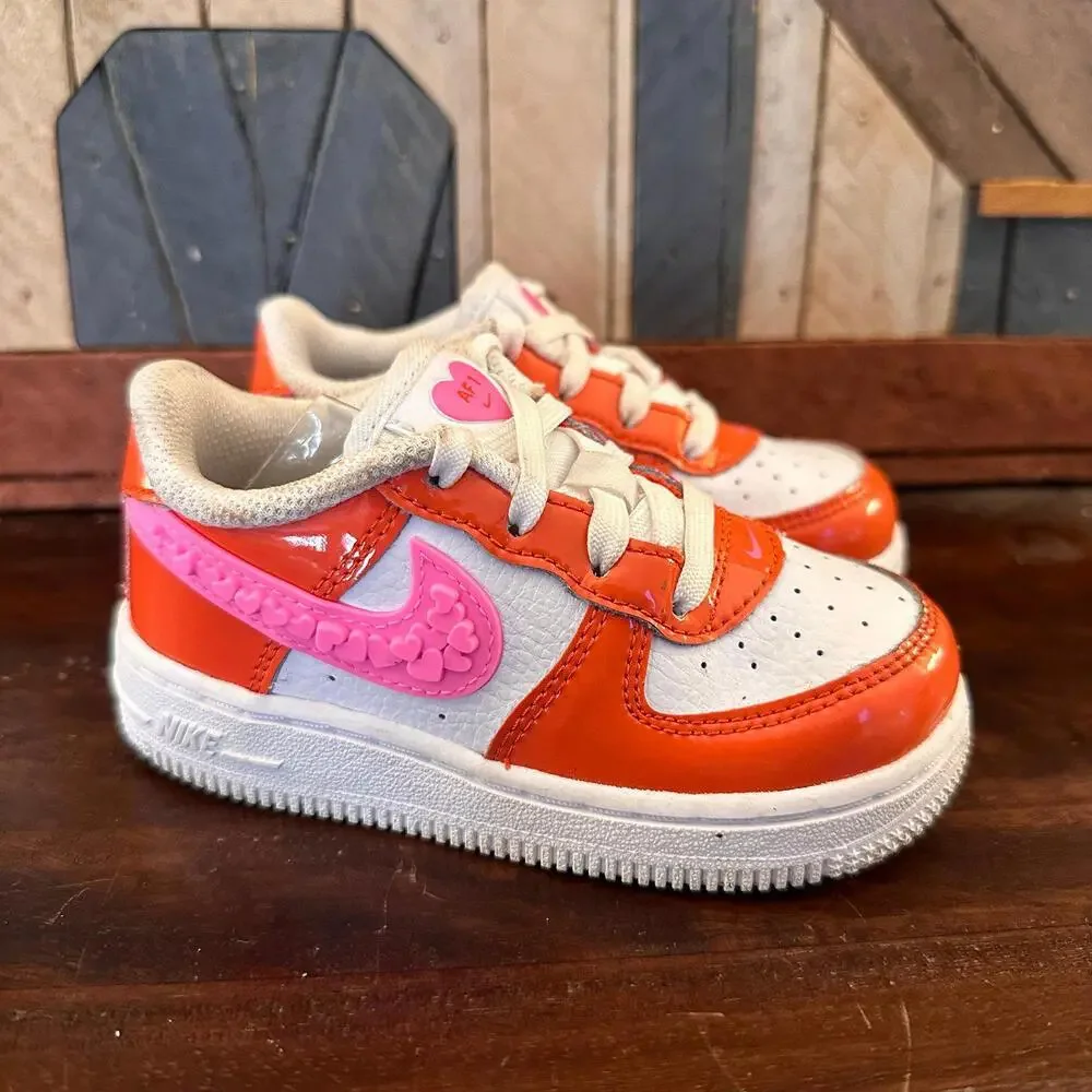 Nike Kids Air Force 1 Low Valentine's Day Sneakers‎ 7C